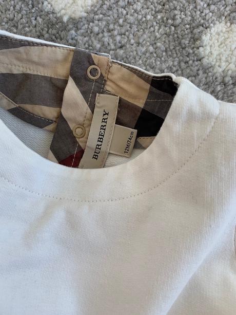 Detske burberry saty ako nove, burberry,74