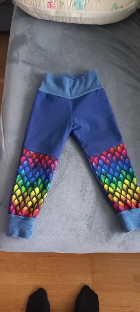 Softshellove nohavice s fleecom 98, 98