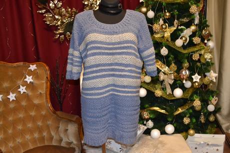 Sveter rucne pleteny, l