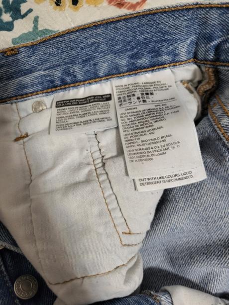 Svetlomodré džínsové kraťasy, levis,26