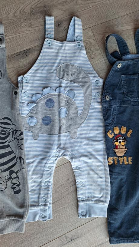 Chlapčenské nohavice na traky veľ.80, 68–80