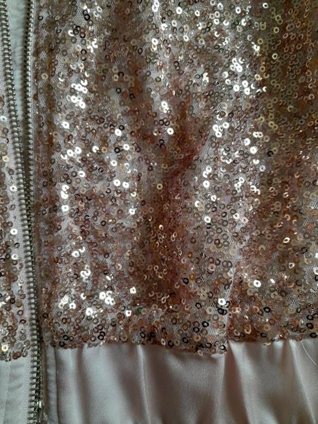 Saténová bomberka, h&m,128