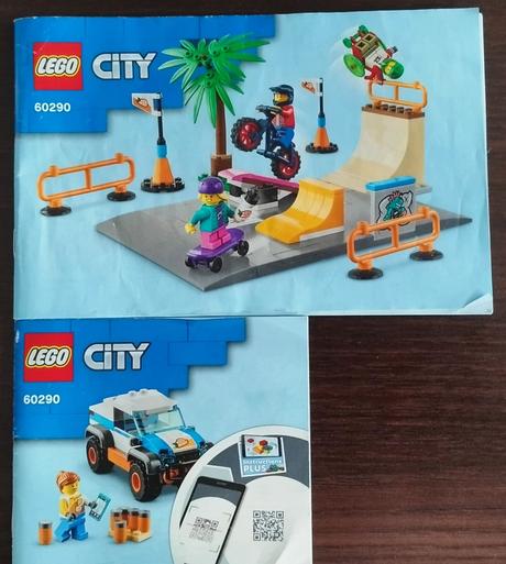 Lego city 60290 skatepark (195 dielikov),