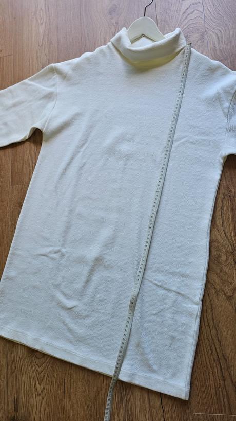 Biele voľné šaty/top reserved oversized, reserved,l
