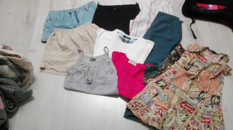 Balík letných vecí vel. s, s