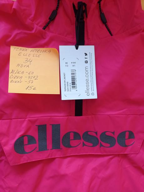 Nepodsita vetrovka ellesse-34-, 34