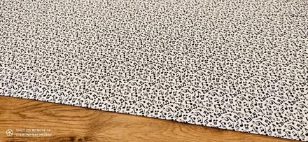 Bavlnená látka - noty - cena za 10 centimetrov, 