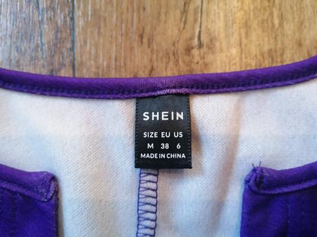 Fialový komplet, velk. 38,shein, 38