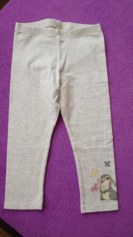 Legínky so zajkom h&m, h&m,98