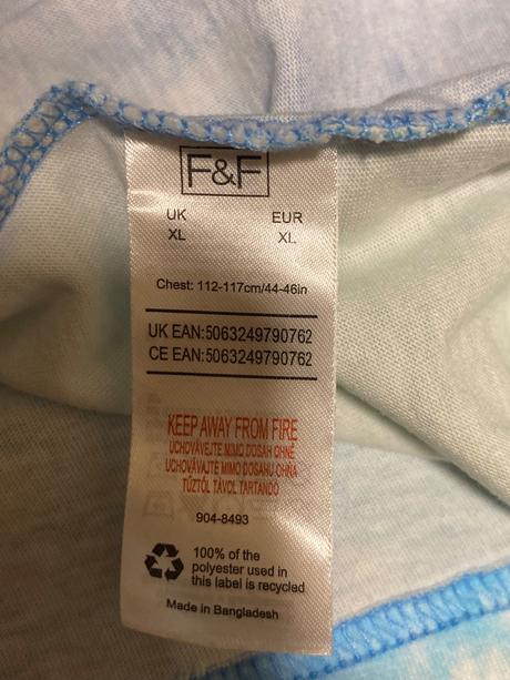 F&f - pánske tričko, f&f,xl