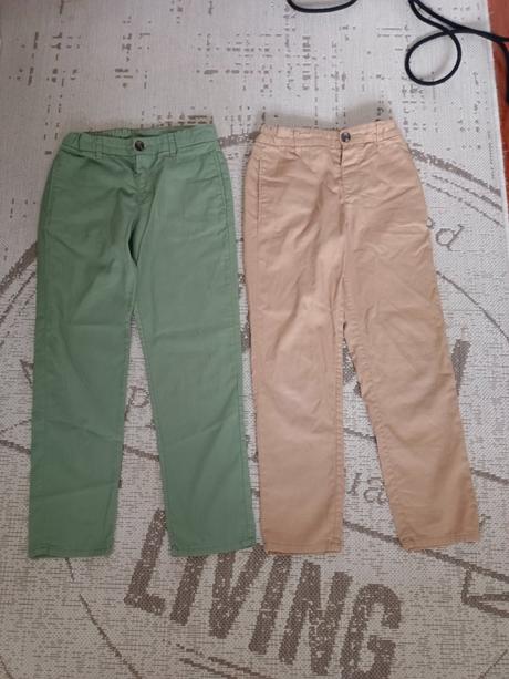Detské nohavice, h&m,134