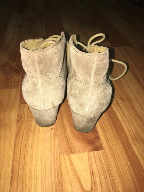 Kotníkové topánky na platforme 36, clarks,36