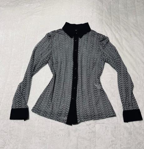 Čiernosivá blúzka zn. chantall, chantall,l / m