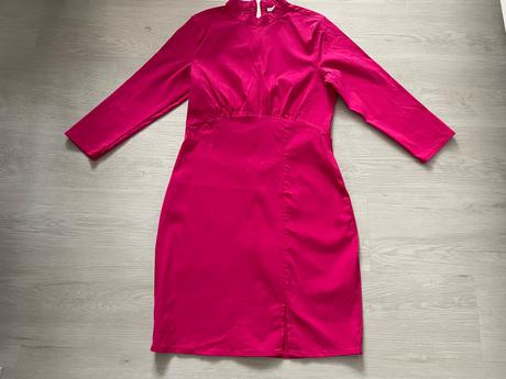 Dámske cyklamenove šaty., gate,36