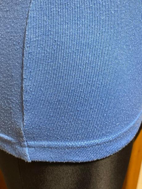 Modré tielko / tričko bez rukávov, s