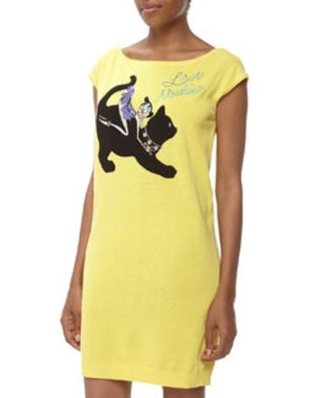 Love moschino svetrikove luxusne saty, moschino,m