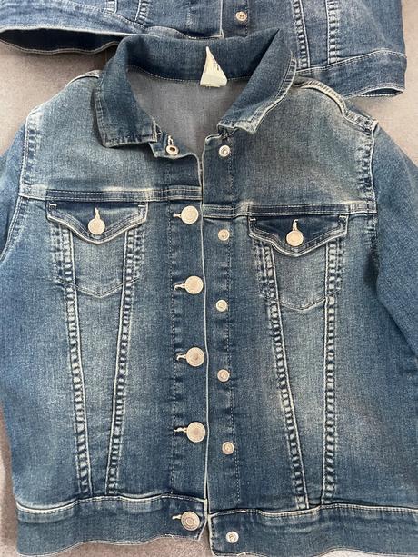 2x riflovka 128 a 140, h&m,128