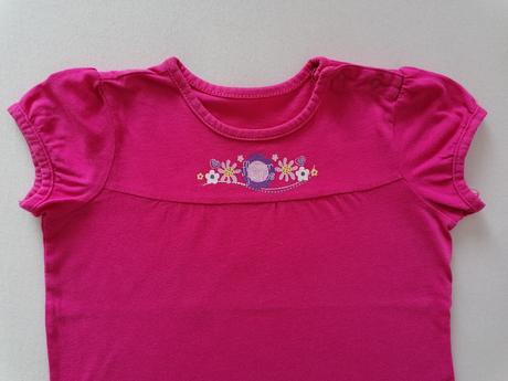Tricko 98/104 s kvietkami, tchibo,98