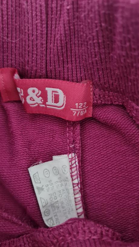 Tepláky veľ. 122, 122