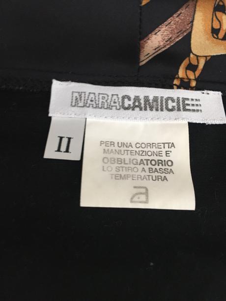 Bluzka s efektom šatky z londýna, l