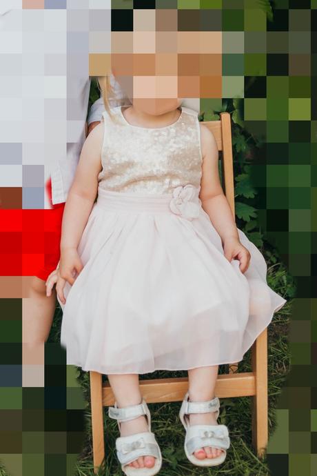 Staroružové slávnostné šaty chicco, chicco,86