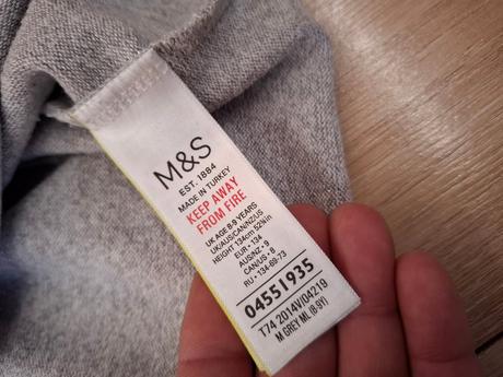 Svetríková mikina, marks & spencer,134