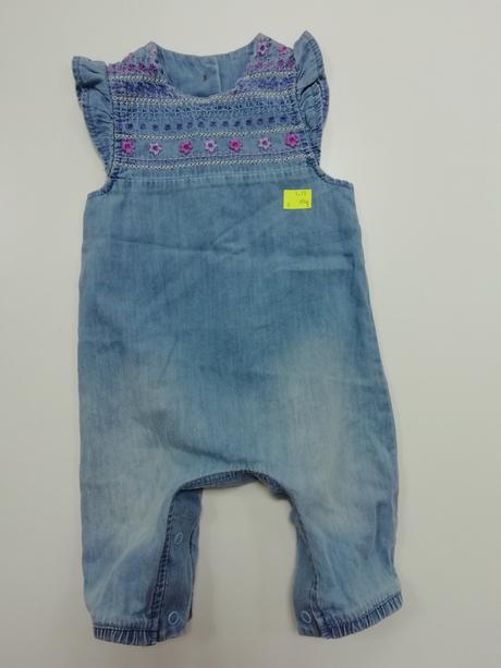 Rifľový bavlnený letný overal, tu,62