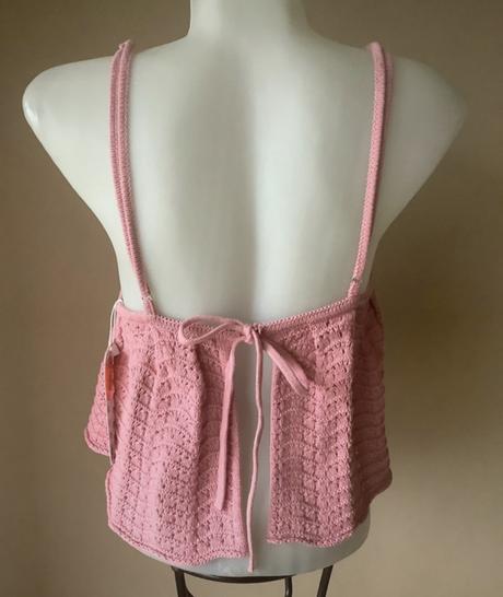 Pletený top, fishbone,l