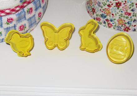 Veľkonočné vykrajovačky - sada 4 kusy, 