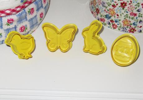 Veľkonočné vykrajovačky - sada 4 kusy, 
