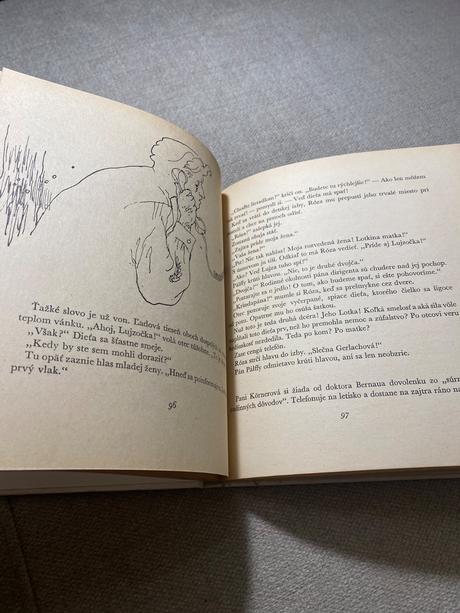 Krásna stará retro kniha lujza a lotka 1973,