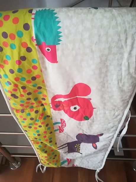 Mantinel, hniezdo do postieľky, šírka (cm): 40,dĺžka (cm): 170