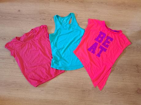 3 tričká v.122, h&m,122