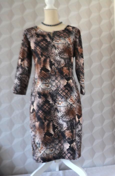 Dámske vzorované šaty dazzling, veľ. l, l