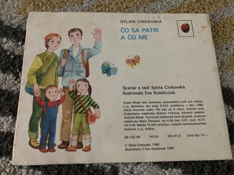 Čo sa patrí a čo nie-prvé vyd.1986, 