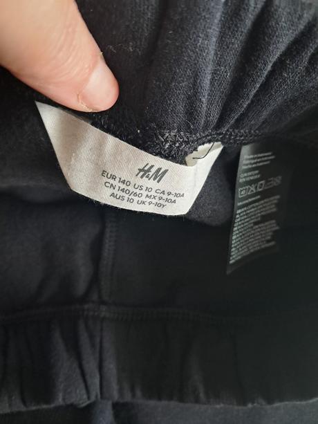 Cierne teplaky v.140 h&m, h&m,140