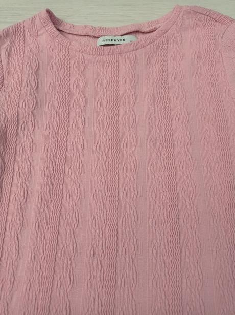 Úžasné tričko s dlhým rukávom veľ 146 ako nové, reserved,146