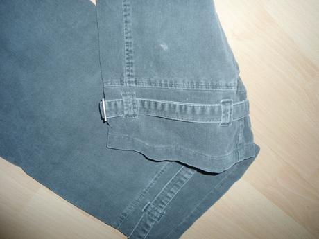 Manchestrove olivovo-zelene nohavice, 40