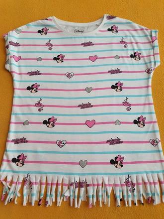 Tričko minnie so strapcami č.140, disney,140