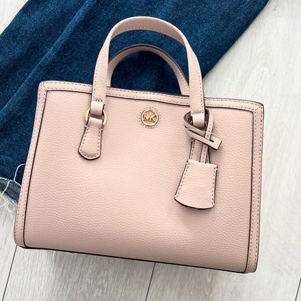 Michael kors satchel kabelka chantal sm ružová, michael kors