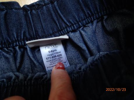 Sukienka next+ pančušky next nenosené, next,116