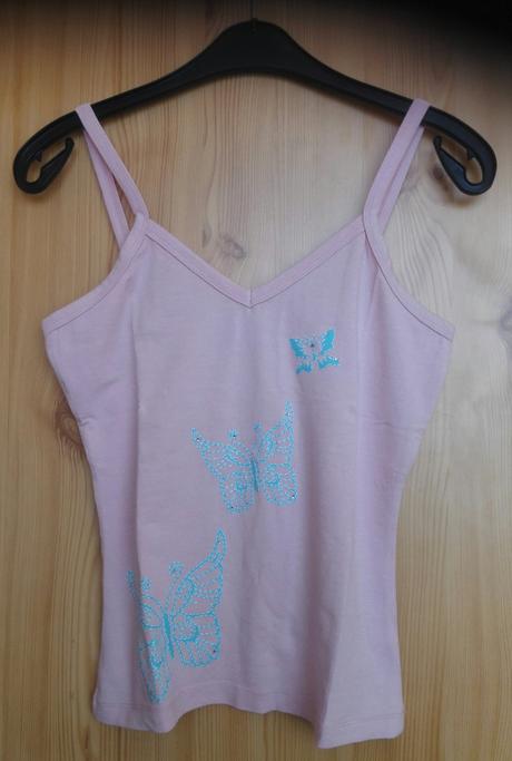 Dievčenské tričká krátky rukáv, ramienka č. od 140, 140