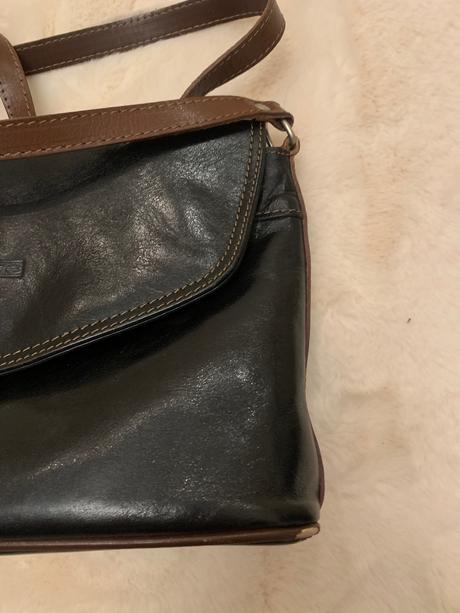 Kozena kabelka 30x21cm,