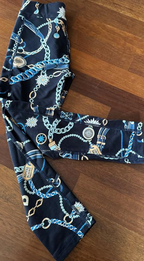 Dievčenské legíny poivre blanc, 122