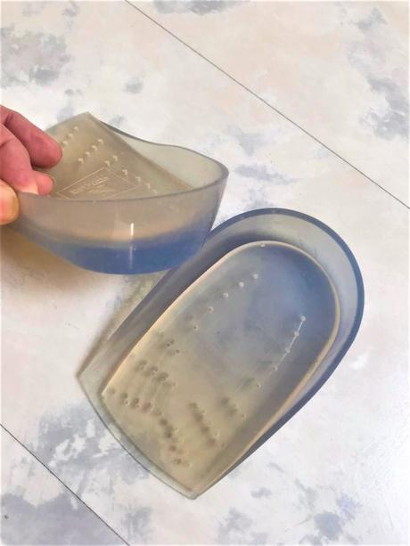 Silikónové anatomické podpätenky,