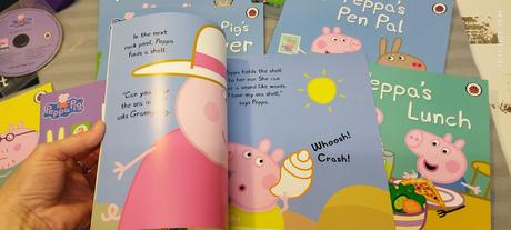 Peppa pig - taštička zošitkových kníh s cd, 