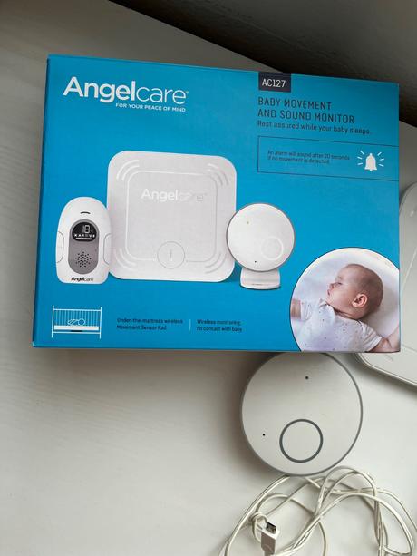 Monitor dychu s pestunkou 2v1 angelcare, angelcare