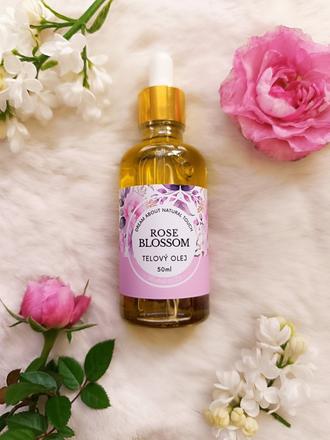 Luhovaný telový olej ruža - 50ml/60ml,