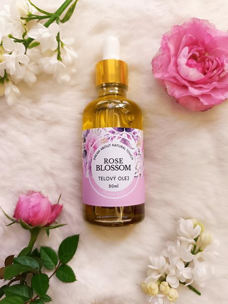 Luhovaný telový olej ruža - 50ml/60ml,
