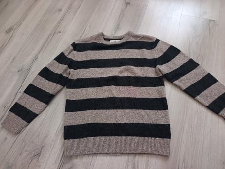 Pásikavý sveter, c&a,152